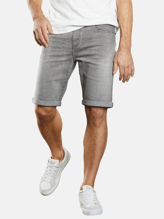 engbers Herren Bermuda Regular Grau 34648