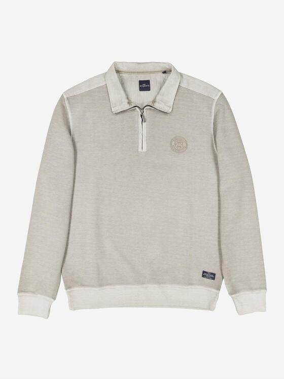 engbers Herren Sweatshirt regular Braunbeige 37337