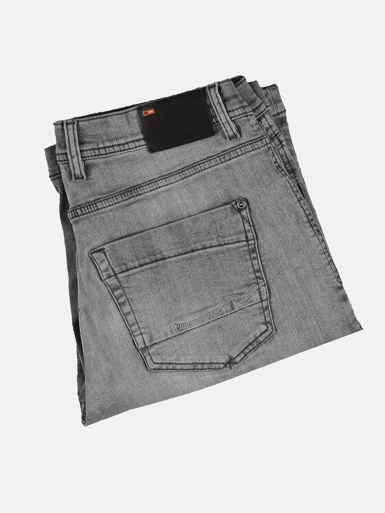 emilio adani Herren Bermuda im Vintage-Design Grau 31621