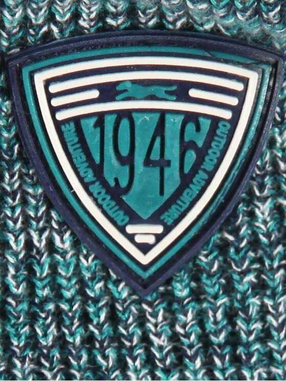 engbers Herren Troyer Pullover mit Stehkragen Türkis 30912