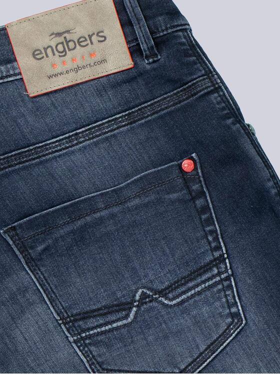 engbers Herren Super-Stretch-Jeans regular Marineblau 38651