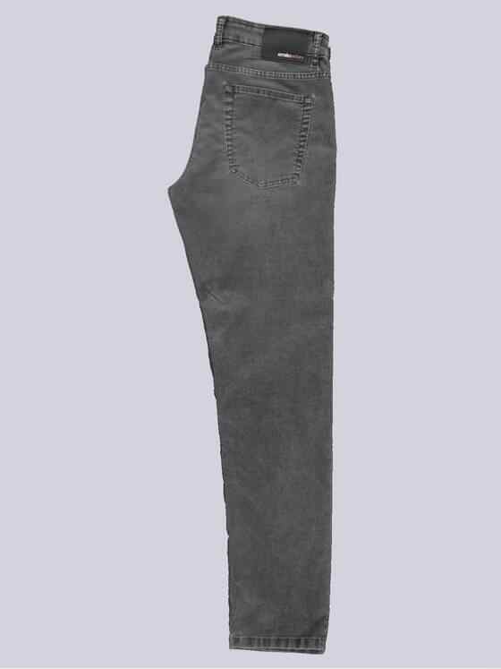 emilio adani Herren 5-Pocket Hose aus Cord Grau 35460