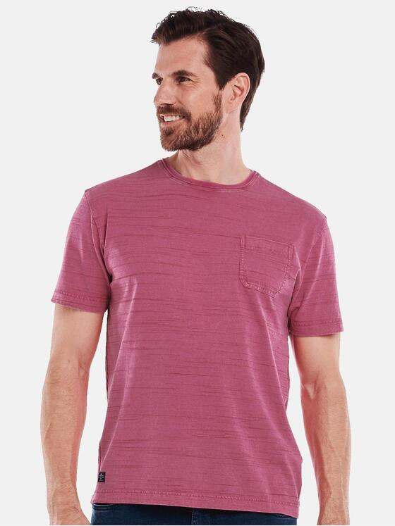 engbers Herren T-Shirt regular Violett 35089