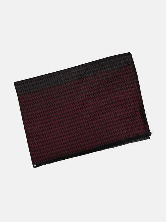 engbers Herren Schal gemustert Rot 35945