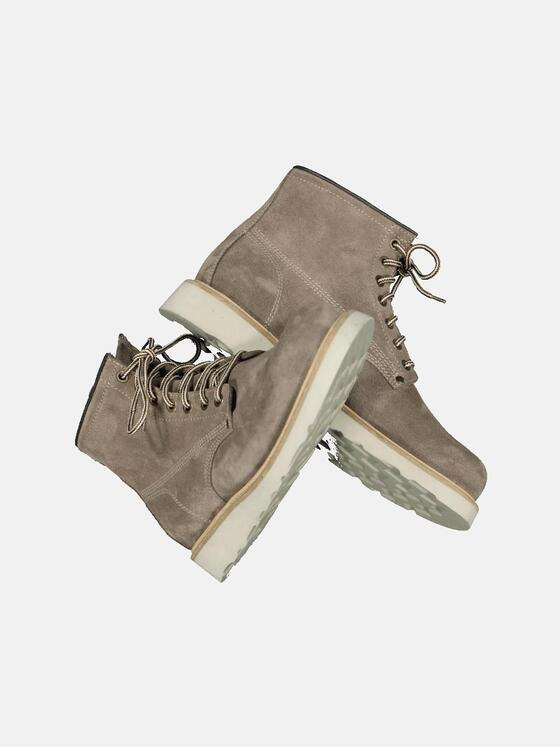 engbers Herren Lederboot sportiv Braunbeige 33570