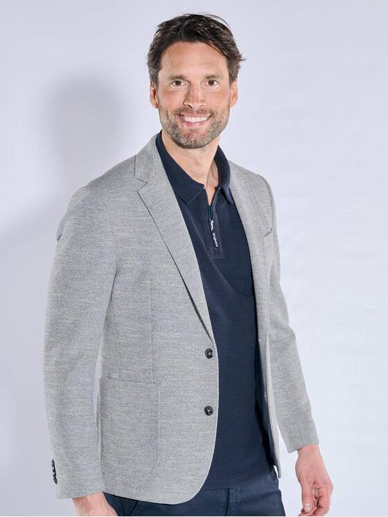 engbers Herren Freizeit-Sakko slim fit Hellgrau 38253