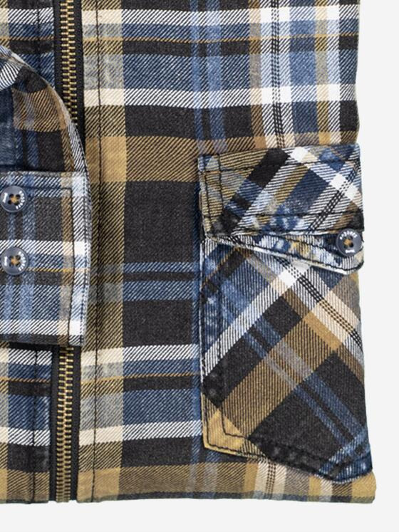 engbers Herren Overshirt kariert Braun 37268
