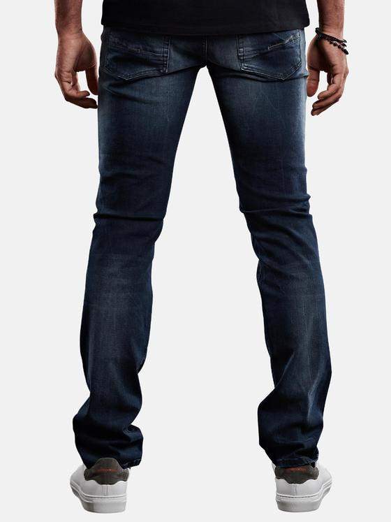 emilio adani Herren Jeans im Used-Look Blau 28946