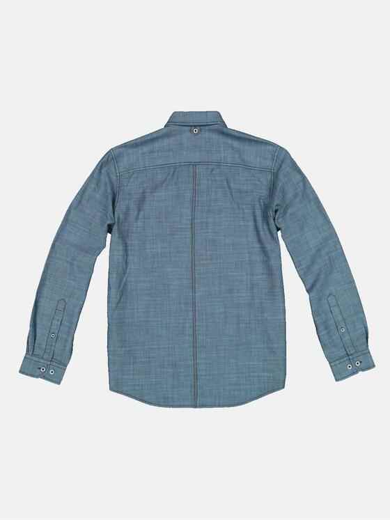 engbers Herren Langarm-Hemd strukturiert Hellblau 33380