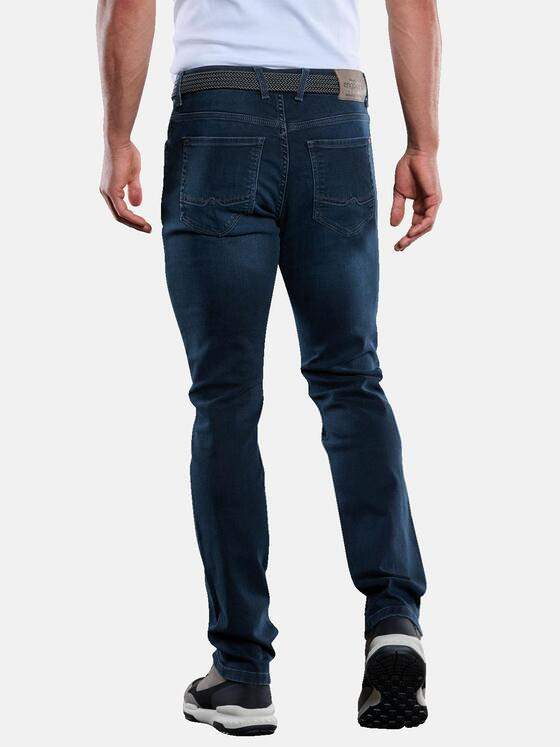 engbers Herren Super-Stretch-Jeans slim fit Indigoblau 33721