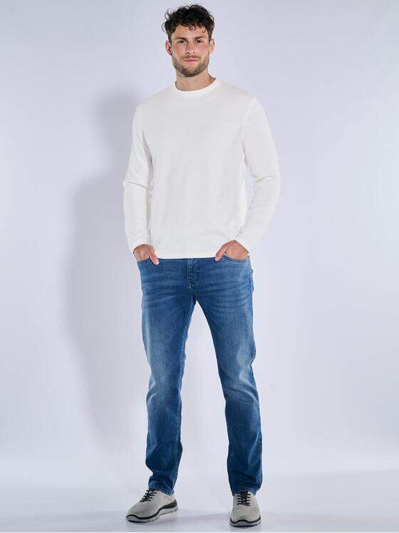 engbers Herren Pullover regular Naturweiss 39122