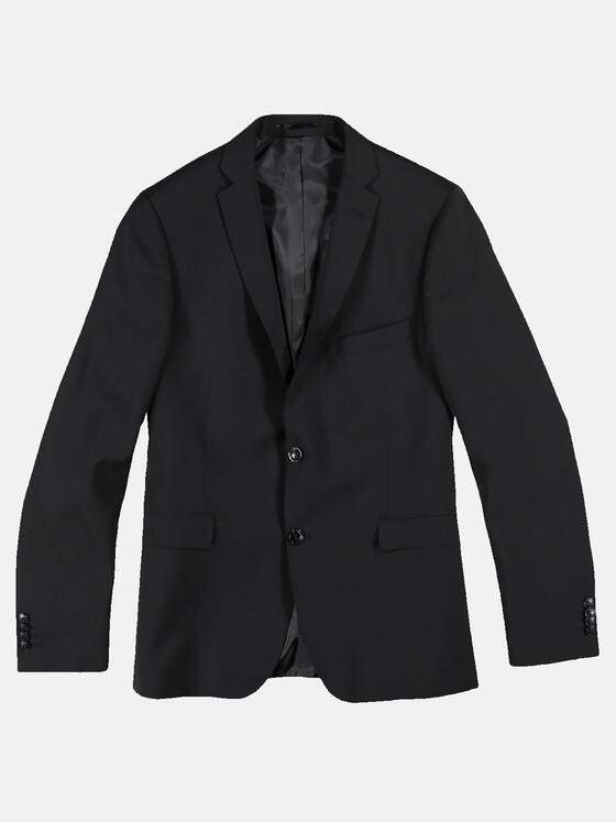 emilio adani Herren Anzug-Sakko Slim Fit Schwarz 32508