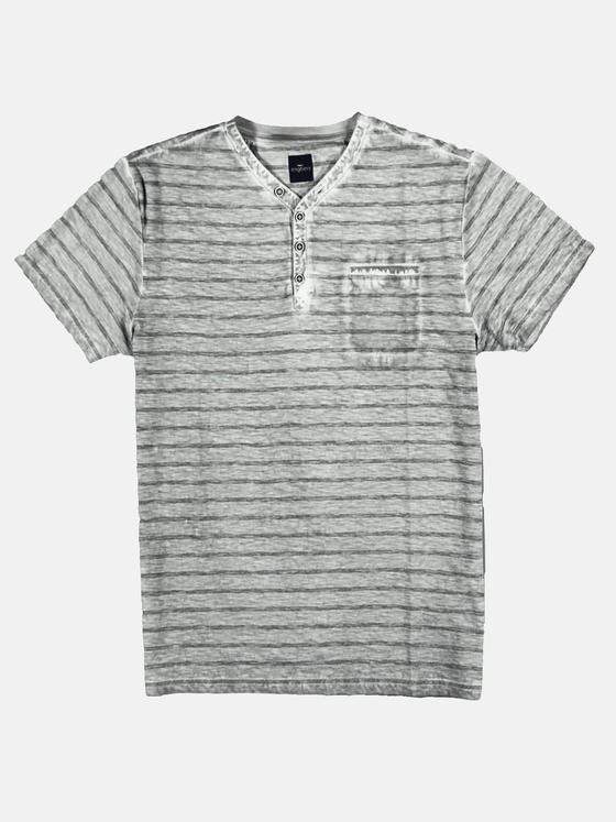 engbers Herren Henley T-Shirt Grau 29239