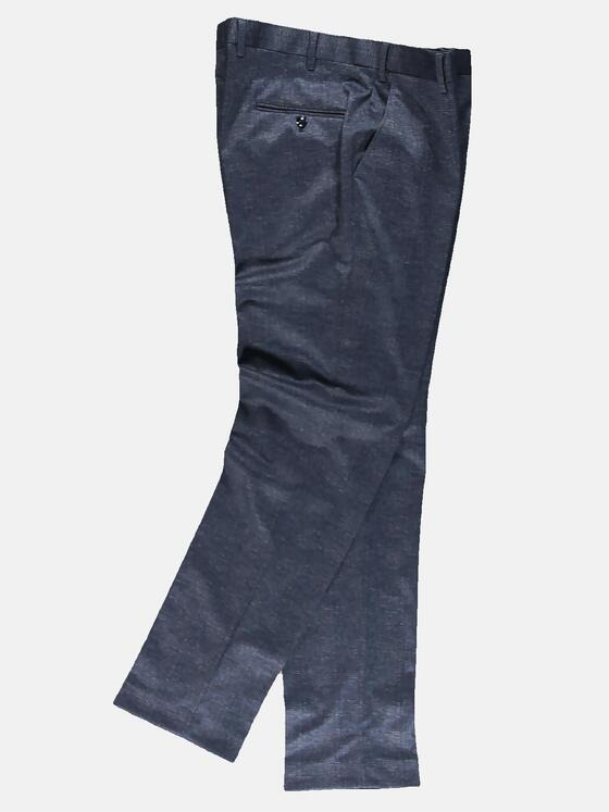 engbers Herren Anzug-Hose kariert Blau 31820