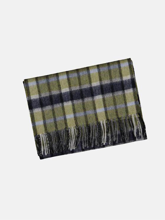 engbers Herren Schal gemustert Blassgruen 33916