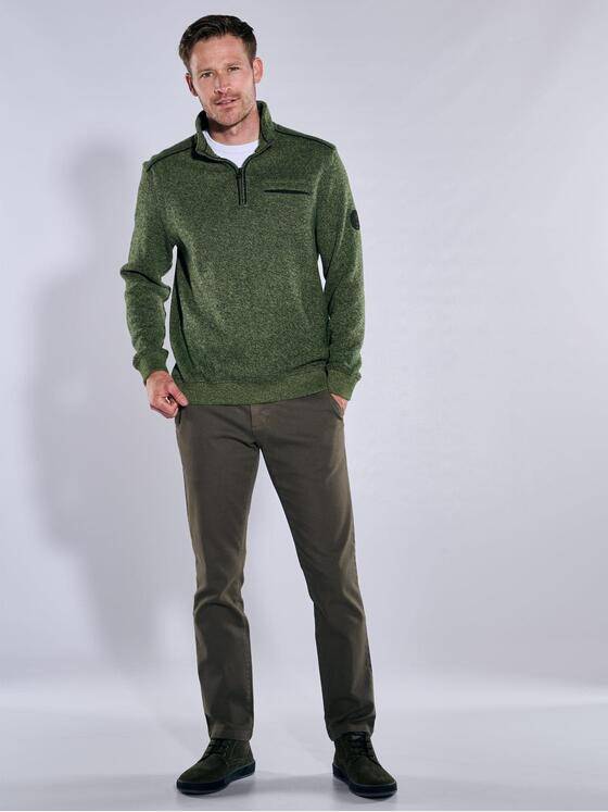 engbers Herren Sweatshirt regular Khaki 37764