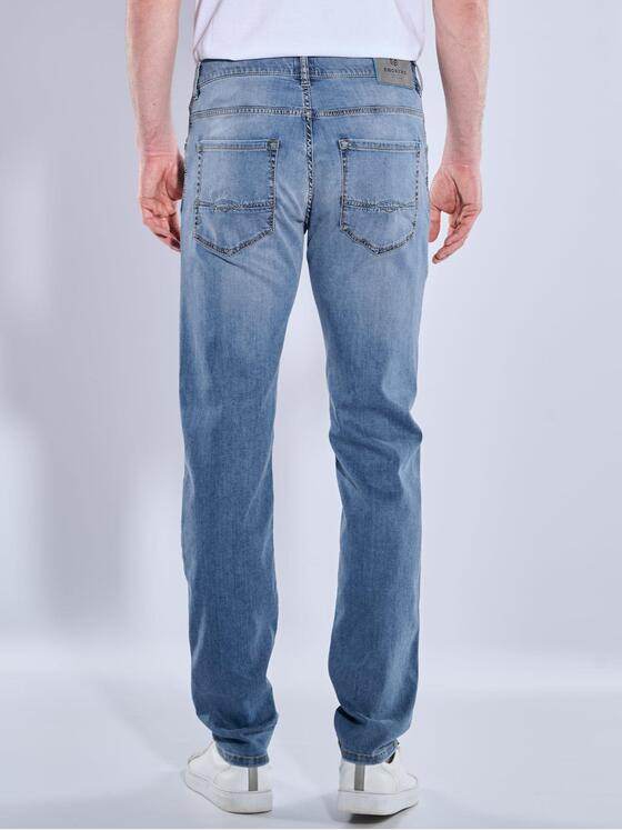 ENGBERS GERMANY Herren Super-Stretch-Jeans regular Hellblau 38861
