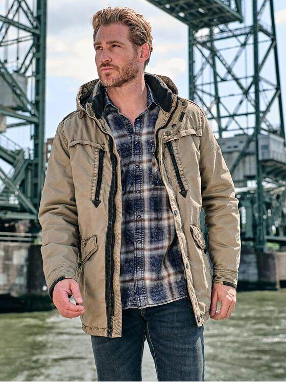 engbers Herren Jacke Braunbeige 39302