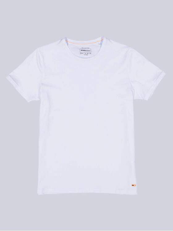 emilio adani Herren T-Shirt "My Favorite" Reinweiss 32782