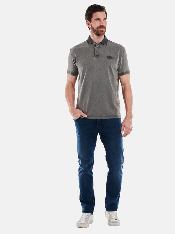 engbers Herren Polo-Shirt regular Grau 35076