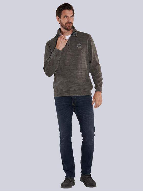 engbers Herren Sweatshirt uni Braun 35674