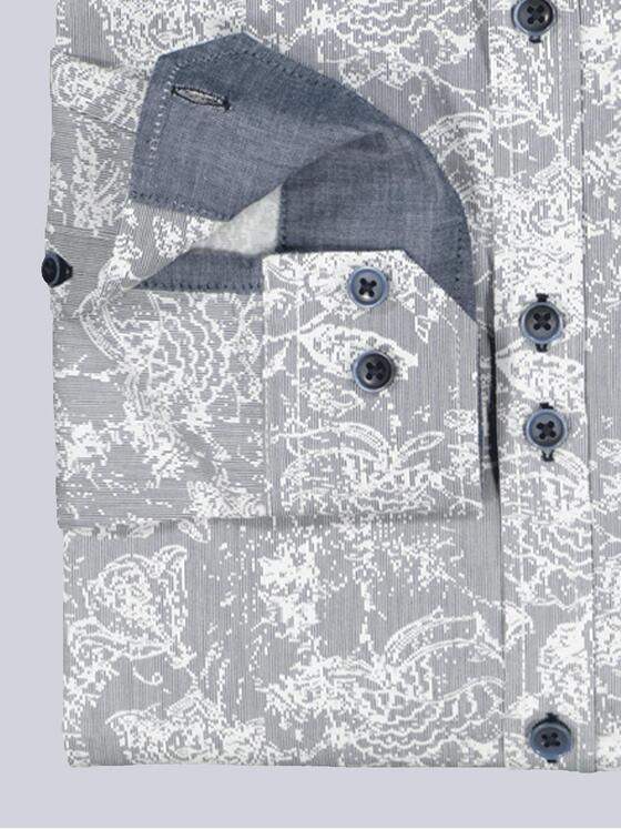 engbers Herren Langarm-Hemd slim fit Saphirblau 36240