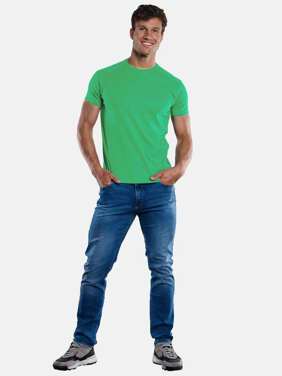 engbers Herren Basic-Shirt "My Favorite" organic Grün 34363