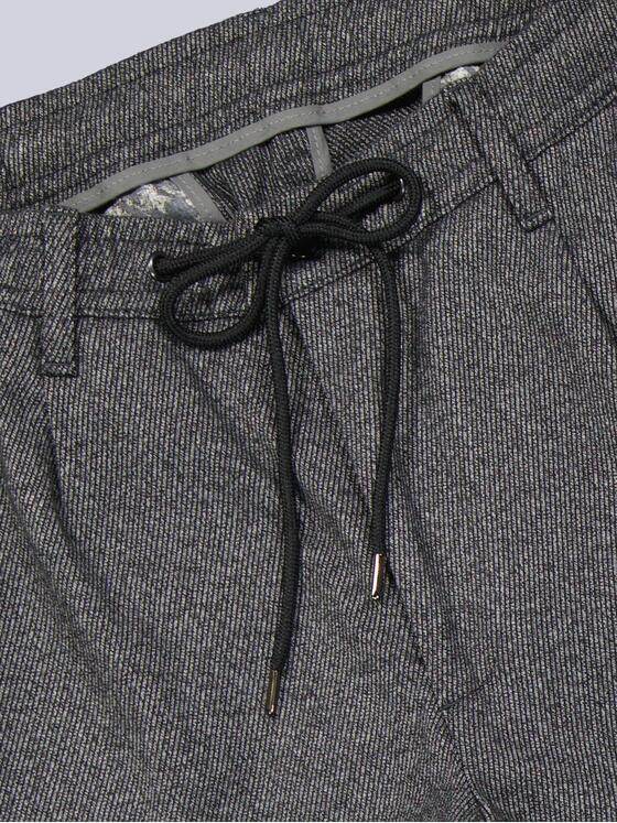 engbers Herren Chino mit Tunnelzug Anthrazit 39341