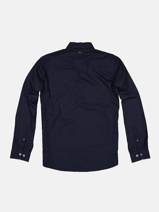engbers Herren Langarm-Hemd "My Favorite" Blau 34368