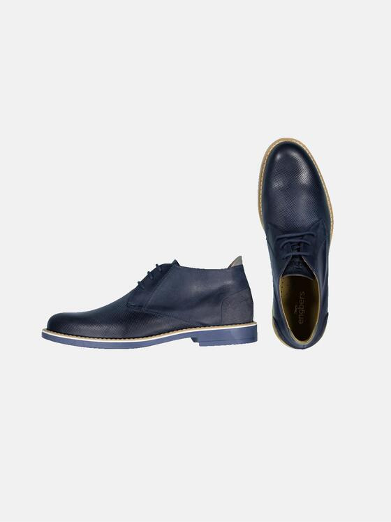 engbers Herren Boots aus Leder Blau 34420