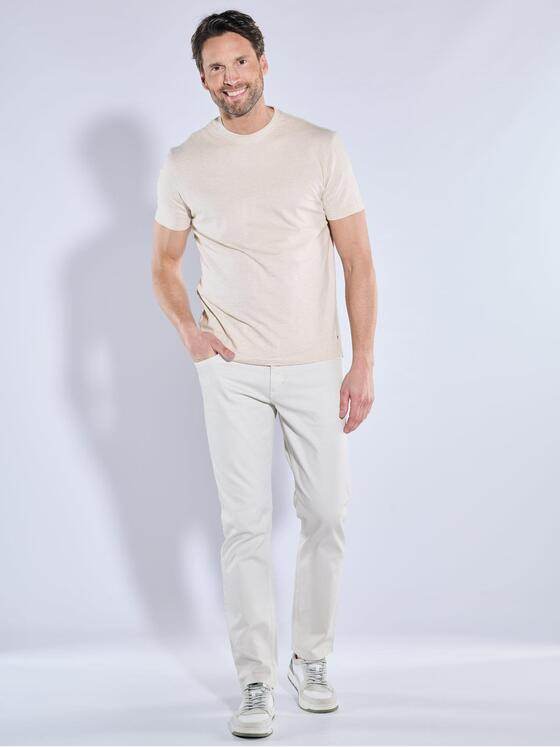 engbers Herren T-Shirt regular Beige 38700