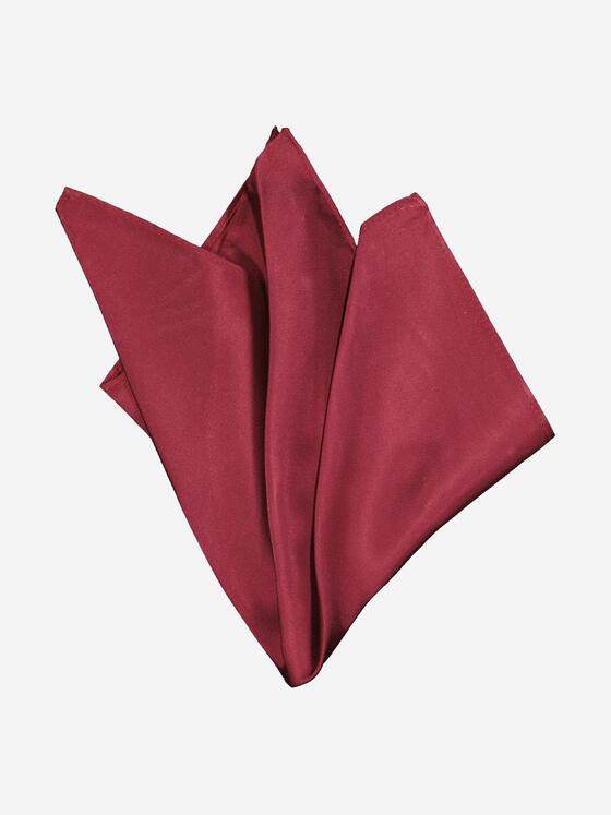 engbers Herren Einstecktuch uni Rot 37976