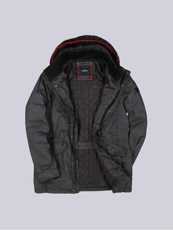 engbers Herren Parka mit abnehmbarer Kapuze Grau 35587