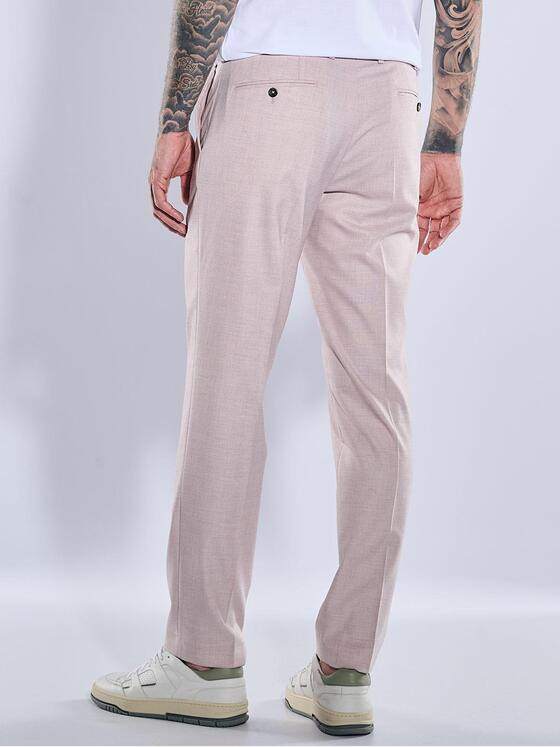 emilio adani Herren Anzug-Hose slim fit Violett 38867