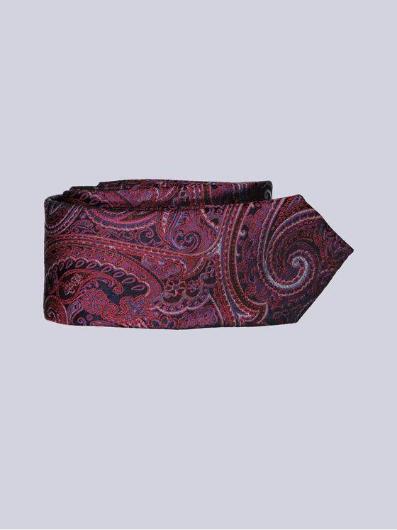 emilio adani Herren Krawatte Rot 39667