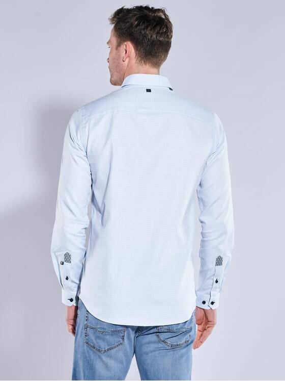 ENGBERS GERMANY Herren Hemd uni Hellblau 39357