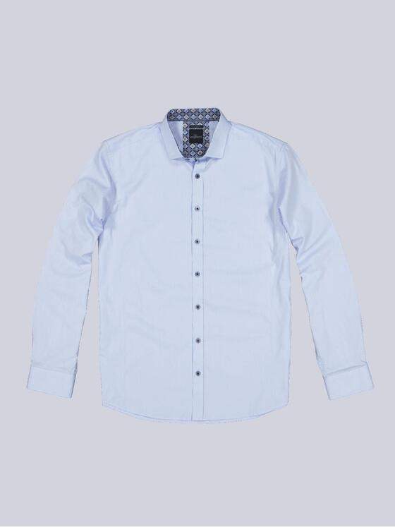 engbers Herren Langarm-Hemd "My Favorite" Hellblau 34367