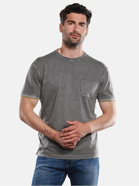 engbers Herren T-Shirt rundhals Granitgrau 31793