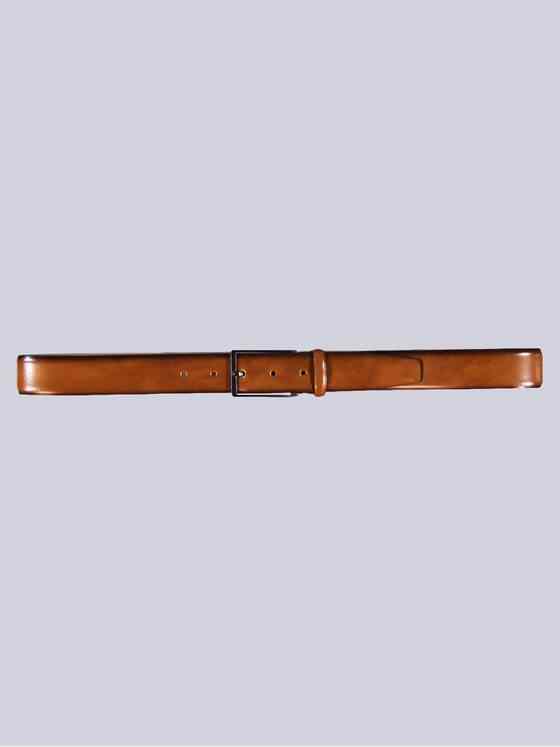 emilio adani Herren Ledergürtel Basic Braun 39713