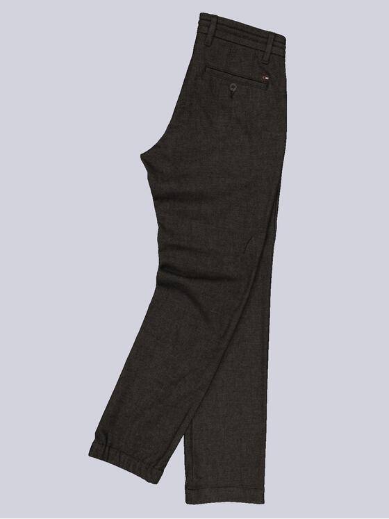 emilio adani Herren Hose mit Tunnelzug Braun 35737