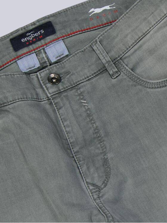 engbers Herren Super-Stretch-Jeans regular Khaki 39011
