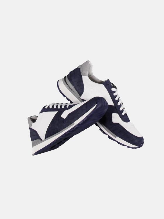 engbers Herren Sportiver Active-Sneaker mit rutschfester Sohle Marineblau 29547