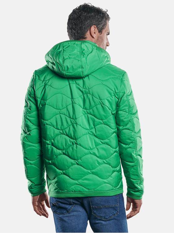 engbers Herren Auffällig gefärbte Steppjacke Grasgruen 30167