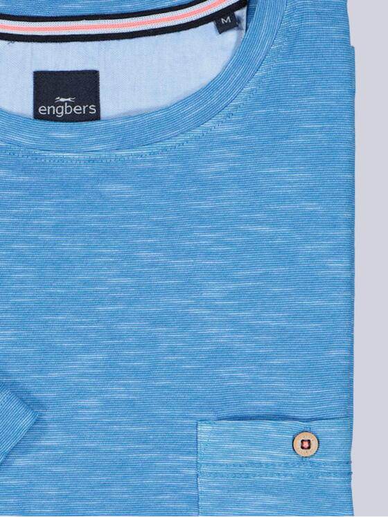 engbers Herren T-Shirt regular Brilliantblau 38470