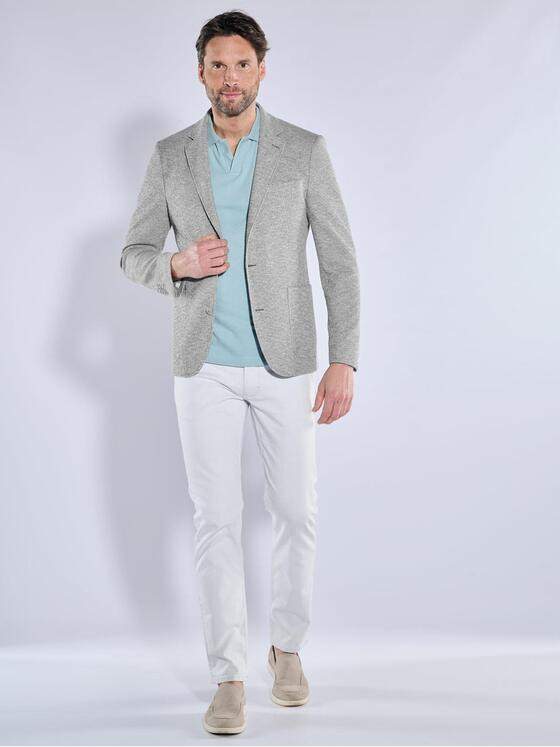 ENGBERS GERMANY Herren Sakko aus italienischem Garn Silbergrau 38412