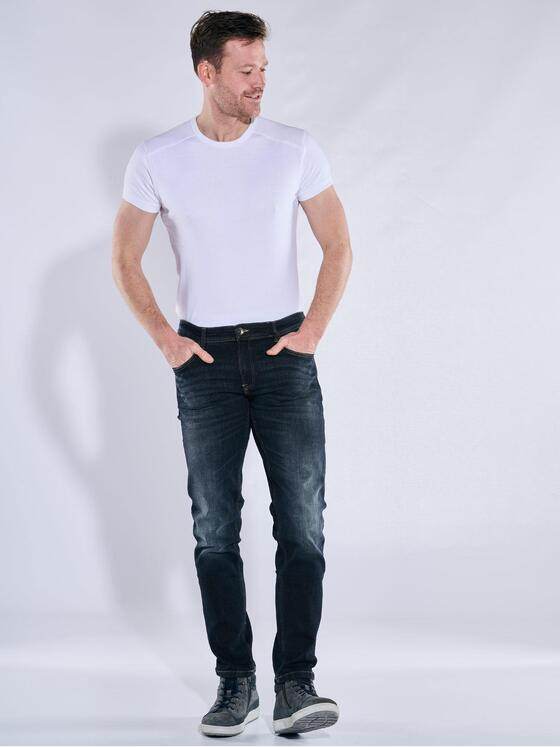 engbers Herren Super-Stretch-Jeans slim fit Indigoblau 37402