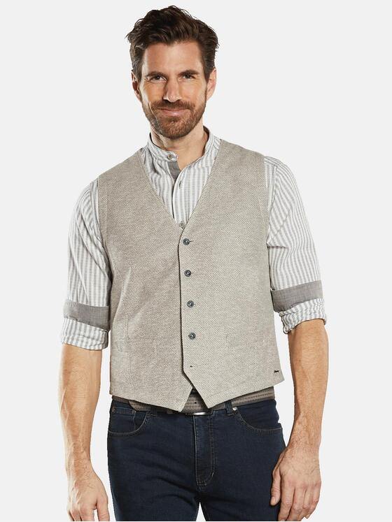 engbers Herren Sakko-Weste regular Beige 34500