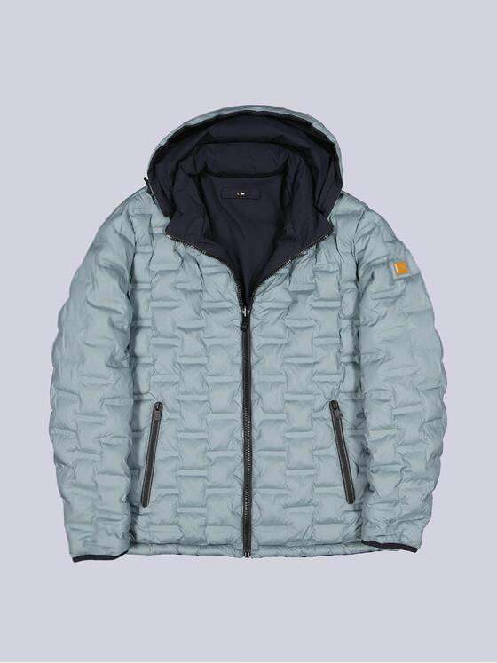 emilio adani Herren Wendejacke mit Kapuze Saphirblau 39286