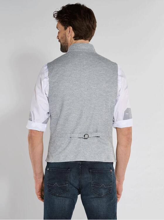 engbers Herren Sakko-Weste slim fit Blau 36367