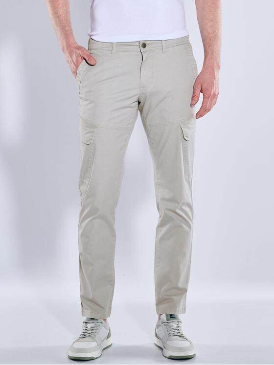 engbers Herren Cargo-Hose dezent gemustert Silbergrau 39013